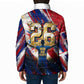Cape Verde Football 2026 Padded Jacket Won Our Hearts Blue Sharks Soccer Player