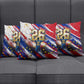 Cape Verde Football 2026 Pillow Cover Won Our Hearts Blue Sharks Soccer Player