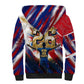 Cape Verde Football 2026 Sherpa Hoodie Won Our Hearts Blue Sharks Soccer Player