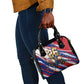 Cape Verde Football 2026 Shoulder Handbag Won Our Hearts Blue Sharks Soccer Player