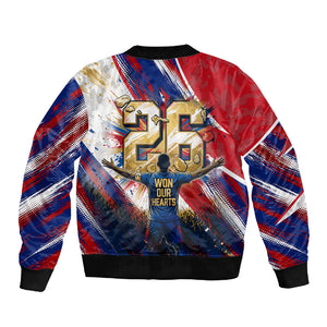 Cape Verde Football 2026 Sleeve Zip Bomber Jacket Won Our Hearts Blue Sharks Soccer Player
