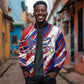 Cape Verde Football 2026 Sleeve Zip Bomber Jacket Won Our Hearts Blue Sharks Soccer Player