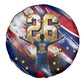 Cape Verde Football 2026 Spare Tire Cover Won Our Hearts Blue Sharks Soccer Player