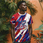 Cape Verde Football 2026 T shirt Won Our Hearts Blue Sharks Soccer Player