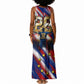 Cape Verde Football 2026 Tank Maxi Dress Won Our Hearts Blue Sharks Soccer Player