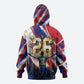Cape Verde Football 2026 Zip Hoodie Won Our Hearts Blue Sharks Soccer Player
