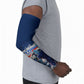 Personalized Cape Verde Blue Sharks Arm Sleeves Giant Spirit African Football 2026 Mascot