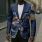 Personalized Cape Verde Blue Sharks Blazer Giant Spirit African Football 2026 Mascot