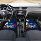 Personalized Cape Verde Blue Sharks Car Mats Giant Spirit African Football 2026 Mascot