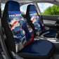 Personalized Cape Verde Blue Sharks Car Seat Cover Giant Spirit African Football 2026 Mascot