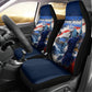 Personalized Cape Verde Blue Sharks Car Seat Cover Giant Spirit African Football 2026 Mascot
