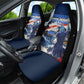 Personalized Cape Verde Blue Sharks Car Seat Cover Giant Spirit African Football 2026 Mascot