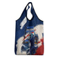 Personalized Cape Verde Blue Sharks Grocery Bag Giant Spirit African Football 2026 Mascot