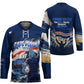 Personalized Cape Verde Blue Sharks Hockey Jersey Giant Spirit African Football 2026 Mascot