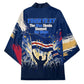 Personalized Cape Verde Blue Sharks Kimono Giant Spirit African Football 2026 Mascot