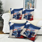 Personalized Cape Verde Blue Sharks Pillow Cover Giant Spirit African Football 2026 Mascot