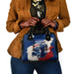 Personalized Cape Verde Blue Sharks Shoulder Handbag Giant Spirit African Football 2026 Mascot