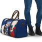 Personalized Cape Verde Blue Sharks Travel Bag Giant Spirit African Football 2026 Mascot