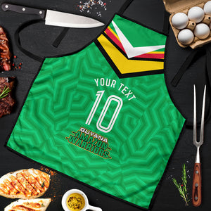 Personalized Guyana Cricket Amazon Warriors Apron Tribal Warrior Mascot Fan