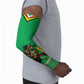 Personalized Guyana Cricket Amazon Warriors Arm Sleeves Tribal Warrior Mascot Fan