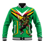 Personalized Guyana Cricket Amazon Warriors Baseball Jacket Tribal Warrior Mascot Fan