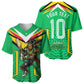 Personalized Guyana Cricket Amazon Warriors Baseball Jersey Tribal Warrior Mascot Fan