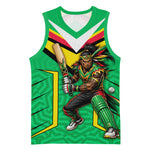 Personalized Guyana Cricket Amazon Warriors Basketball Jersey Tribal Warrior Mascot Fan