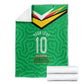 Personalized Guyana Cricket Amazon Warriors Blanket Tribal Warrior Mascot Fan