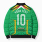 Personalized Guyana Cricket Amazon Warriors Bomber Puffer Jacket Tribal Warrior Mascot Fan