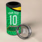 Personalized Guyana Cricket Amazon Warriors 4 in 1 Can Cooler Tumbler Tribal Warrior Mascot Fan