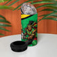 Personalized Guyana Cricket Amazon Warriors 4 in 1 Can Cooler Tumbler Tribal Warrior Mascot Fan
