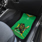 Personalized Guyana Cricket Amazon Warriors Car Mats Tribal Warrior Mascot Fan