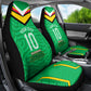 Personalized Guyana Cricket Amazon Warriors Car Seat Cover Tribal Warrior Mascot Fan
