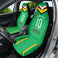 Personalized Guyana Cricket Amazon Warriors Car Seat Cover Tribal Warrior Mascot Fan