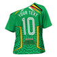 Personalized Guyana Cricket Amazon Warriors Cross Shoulder Shirt Tribal Warrior Mascot Fan