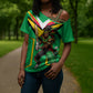 Personalized Guyana Cricket Amazon Warriors Cross Shoulder Shirt Tribal Warrior Mascot Fan