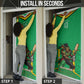 Personalized Guyana Cricket Amazon Warriors Door Cover Tribal Warrior Mascot Fan