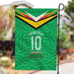 Personalized Guyana Cricket Amazon Warriors Garden Flag Tribal Warrior Mascot Fan