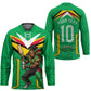 Personalized Guyana Cricket Amazon Warriors Hockey Jersey Tribal Warrior Mascot Fan