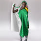 Personalized Guyana Cricket Amazon Warriors Hooded Blanket Tribal Warrior Mascot Fan