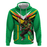 Personalized Guyana Cricket Amazon Warriors Hoodie Tribal Warrior Mascot Fan
