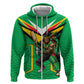 Personalized Guyana Cricket Amazon Warriors Hoodie Tribal Warrior Mascot Fan