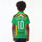 Personalized Guyana Cricket Amazon Warriors Kid Polo Shirt Tribal Warrior Mascot Fan