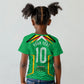 Personalized Guyana Cricket Amazon Warriors Kid T shirt Tribal Warrior Mascot Fan