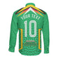 Personalized Guyana Cricket Amazon Warriors Long Sleeve Button Shirt Tribal Warrior Mascot Fan