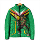 Personalized Guyana Cricket Amazon Warriors Padded Jacket Tribal Warrior Mascot Fan
