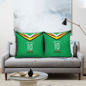 Personalized Guyana Cricket Amazon Warriors Pillow Cover Tribal Warrior Mascot Fan