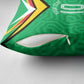Personalized Guyana Cricket Amazon Warriors Pillow Cover Tribal Warrior Mascot Fan