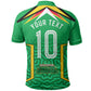 Personalized Guyana Cricket Amazon Warriors Polo Shirt Tribal Warrior Mascot Fan