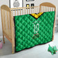 Personalized Guyana Cricket Amazon Warriors Quilt Tribal Warrior Mascot Fan